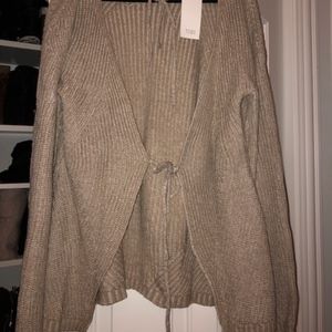 Open Back Sweater
